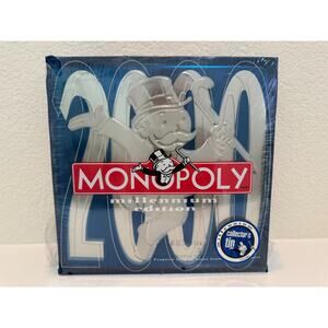 Monopoly Millennium Edition Collectors Tin 2000 Board Game NEW FACTORY SEALED